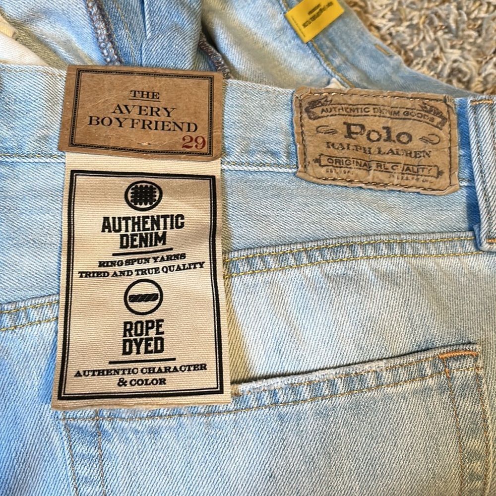NWT - Polo Ralph Lauren - The Avery Boyfriend Patchwork Jean - Size 29 - Picture 8 of 8